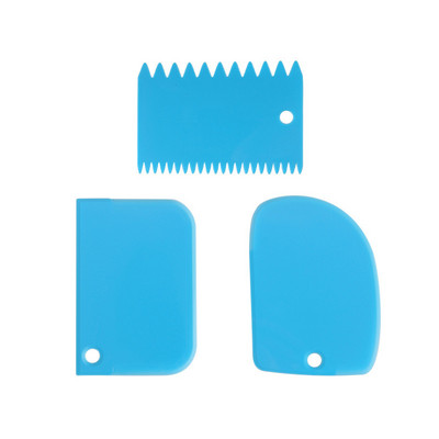 3 buc/lot tăietor de prăjituri aluat spatulă pentru tăiat prăjituri răzuitoare pentru smântână Dispozitive de tăiat pentru pastă răzuitoare dinți neregulați pentru tăiere bricolaj 2021