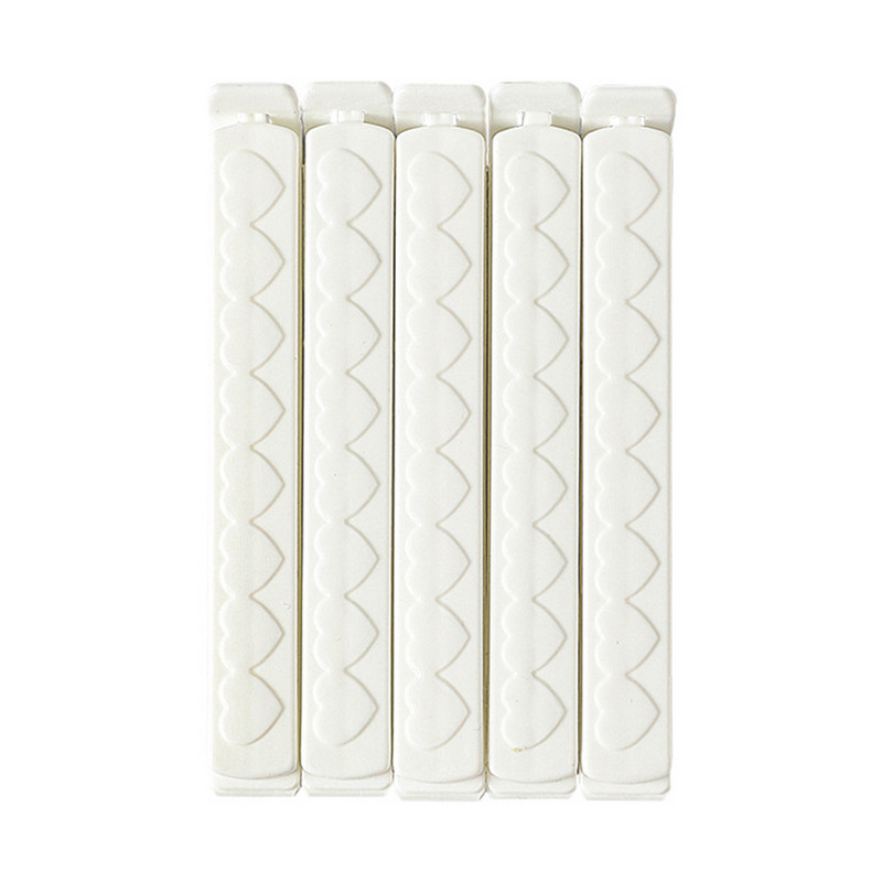 Tavaline tihendusklamber 5 pakki koduköögi toidu säilitamise tihendaja Multifunktsionaalne suupiste niiskuskindel tihendusklamber