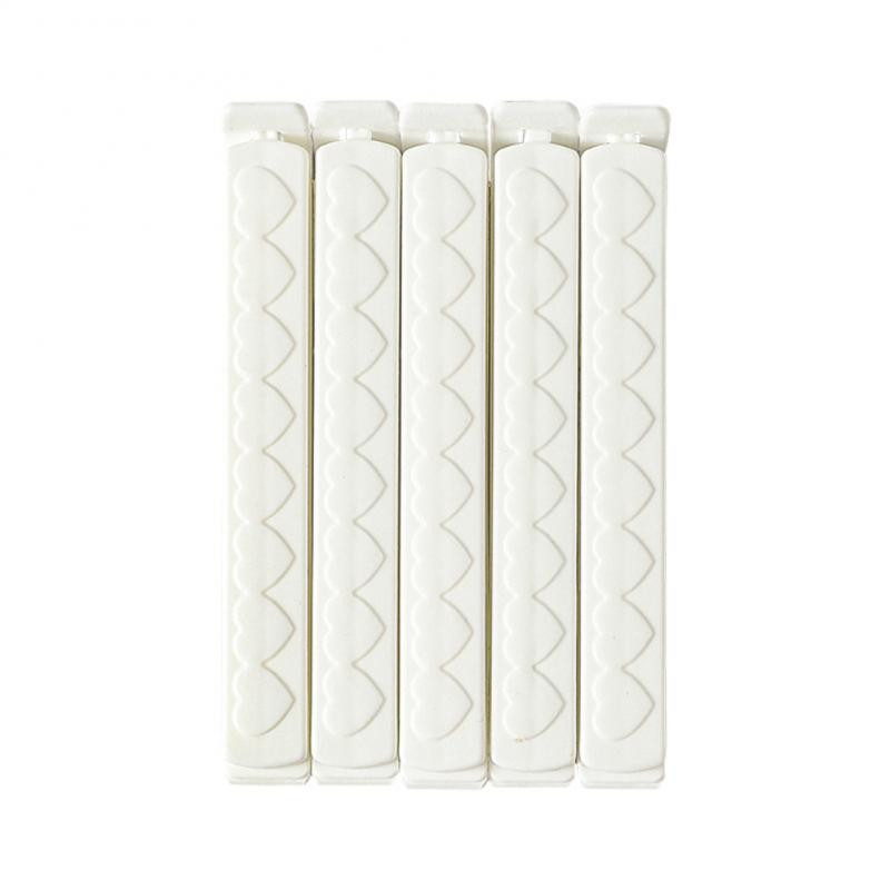 Tavaline tihendusklamber 5 pakki koduköögi toidu säilitamise tihendaja Multifunktsionaalne suupiste niiskuskindel tihendusklamber