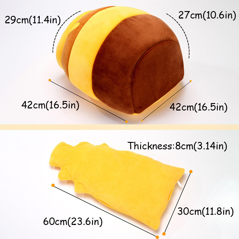 Kačių lovos namas naminių gyvūnėlių priedai „Four Seasons“ pliušinis kilimėlis katėms pagalvėlės krepšelis medaus indelio formos augintiniams produktas, skirtas mažam kačių šuniui triušiui