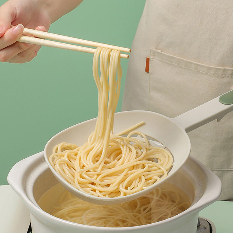 Lingura care curge Paste de bucatarie Lingura Galuste Legume Paste rezistente la temperaturi ridicate Lingura mare cu maner lung