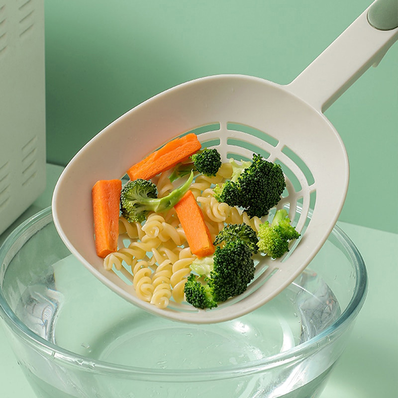 Lingura care curge Paste de bucatarie Lingura Galuste Legume Paste rezistente la temperaturi ridicate Lingura mare cu maner lung