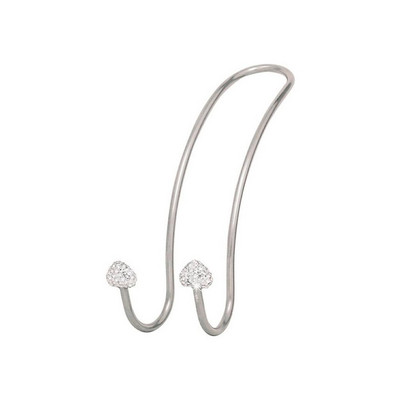 Cârlig de foraj pentru spătar scaun mașină Oțel inoxidabil Inimă piersică Cârlig pentru tetieră mașină generic Cârlig ascuns pentru scaun auto Cadru robust