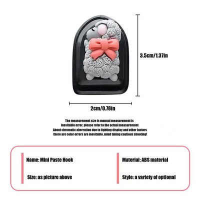 Automašīnas mini karikatūra Designed Pakaramie Transportlīdzeklis Izturīgs Dekorējums Salona Turētājs Organizatora Instrumenti Auto Mazie āķi Lipīgi Piederumi