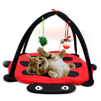 Pet Cat Toys Funny Cat Tent Toys Mobile Activity Pets Play Bed Toys Cat Play Mat Одеяло House Departable Kitten Tents