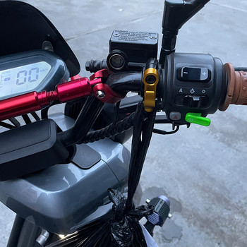 2022 нов 1 бр. Подходящ за електрически превозни средства мотоциклет модифицирана огледална седалка Кука за съхранение Кука за каска