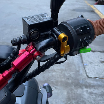 2022 нов 1 бр. Подходящ за електрически превозни средства мотоциклет модифицирана огледална седалка Кука за съхранение Кука за каска