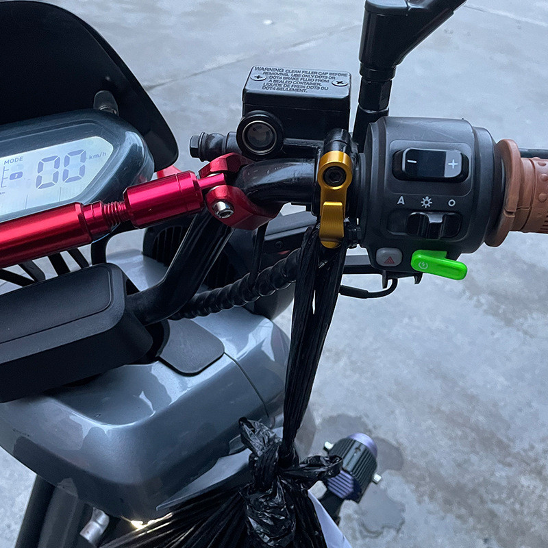 2022 naujas 1vnt Tinka elektromobilių motociklų modifikuoto veidrodžio sėdynės kablio laikymo šalmo kabliui