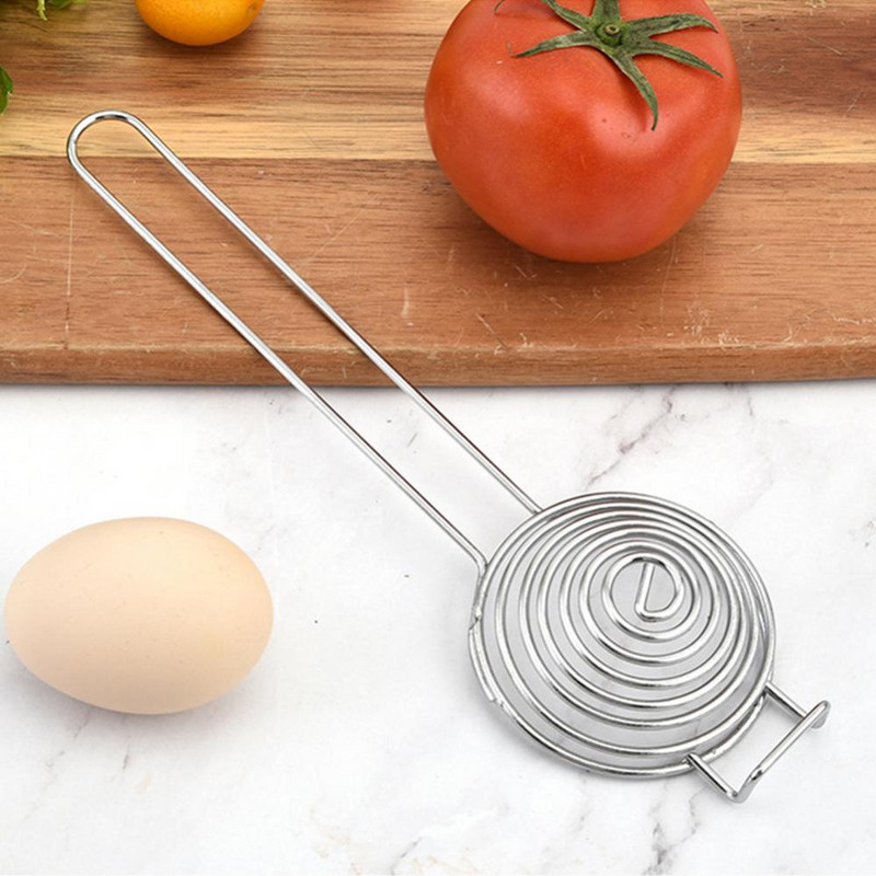 Kiaušinio baltymo separatorius Kiaušinių geltonas kiaušinis Skystis Filtras Kiaušinių virtuvės įtaisas Virtuvės reikmenys Kiaušinių puodelis Šaldytuvo laikymas