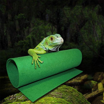 Ερπετό χαλί Χαλάκι Υπόστρωμα Κλινοσκεπάσματα Ερπετά προμήθειες για Terrarium Lizards Snakes Dragon Gecko Chamelon Turtles Lguana