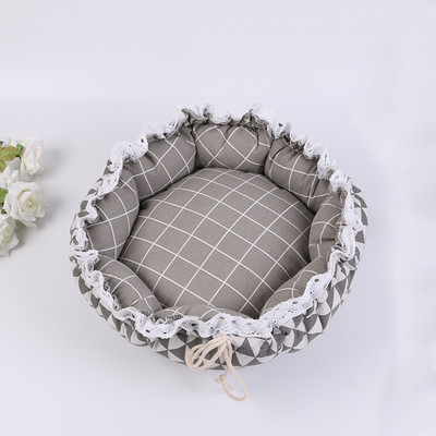 Pat pentru pisici de dovleac cu dublă utilizare, model de cai din desene animate, coș de dormit pentru animale de companie, pernă rotundă moale, covorașe reglabile pentru câini pentru pisici, canisa cuib pentru pisici