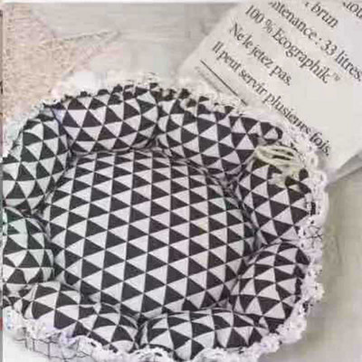 Pat pentru pisici de dovleac cu dublă utilizare, model de cai din desene animate, coș de dormit pentru animale de companie, pernă rotundă moale, covorașe reglabile pentru câini pentru pisici, canisa cuib pentru pisici