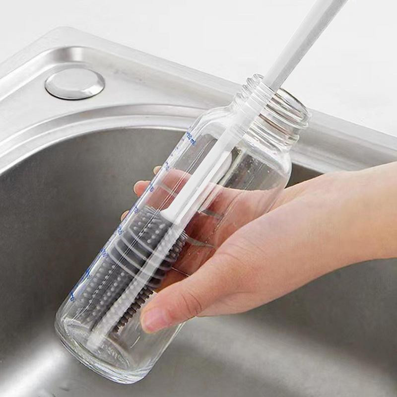 Perie de curățare a sticlelor Instrument de curățare a bucătăriei perii paie de băut Perie de curățare Unelte de curățare de uz casnic Perii pentru curățarea tuburilor