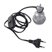 Gyvūnų šildymo lempos laikiklis keraminė izoliacija E27 šviesos lizdo užsukamas kištukas adapterio keitiklis, naudojamas pramoniniam šildymui