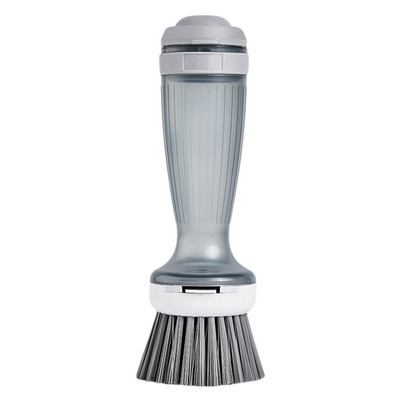 Perie de vase cu dozator de săpun Perie de spălat vase de bucătărie cu cap de perie înlocuibil Distribuitor de săpun Perie de spălat vase pt.
