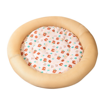 Κρεβάτι ύπνου γάτας στρογγυλό σε σχήμα καλοκαιρινό δροσερό κρεβάτι Φορητό μαλακό ανθεκτικό κατοικίδιο ζώο Χαλάκι ψύξης για κατοικίδια Hamaca Para Perro