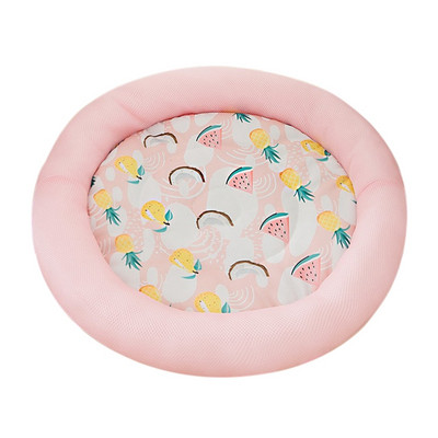 Κρεβάτι ύπνου γάτας στρογγυλό σε σχήμα καλοκαιρινό δροσερό κρεβάτι Φορητό μαλακό ανθεκτικό κατοικίδιο ζώο Χαλάκι ψύξης για κατοικίδια Hamaca Para Perro