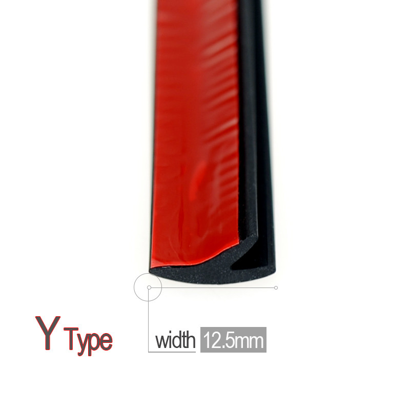 Didelis DPZY automobilių stiliaus automatinis guminis sandariklis Automobilio durelių sandariklis, garso izoliacija, durų sandariklis, priekinis stiklas, guminis sandariklio juostelė