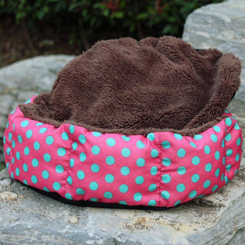 Koeravoodi väikesele lemmiklooma voodile Armas koerakuuti täpitrükiga lemmikloomamatt Kassi voodi Lemmiklooma kassimaja Koera voodi lemmikloomatarbed väikestele koertele Kassi diivan