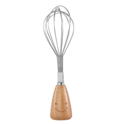 Kuhinjsko posuđe Alati za kuhanje Umutiti Filter Alati za kolače Ocjeđivač za ljuštenje kože Od nehrđajućeg čelika Set drvenih ručki u obliku smajlija Kuhinjski pribor