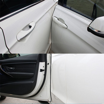 5m Προστασία πόρτας αυτοκινήτου Λαστιχένια λωρίδα Προστατευτικό πόρτας αυτοκινήτου Πλαϊνή αντιτριβική προστασία Πόρτα αυτοκινήτου από γρατσουνιές Car-styling