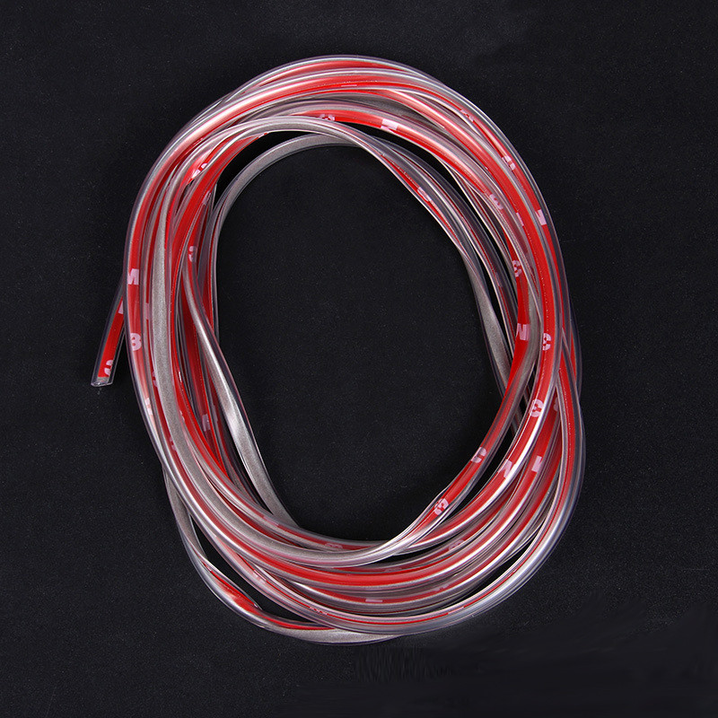 5 m automobilio durelių apsauga guminė juostelė automobilio durelių apsauga bagetai šoninė apsauga nuo nusitrynimo automobilio durelės nuo įbrėžimų Automobilio stilius