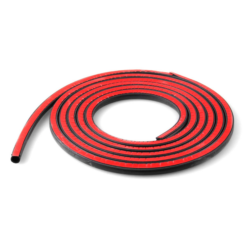 Mažos D automobilio durelių sandarinimo juostos 2 3 4 metrų garso izoliacija automobiliui D formos 3M durelių sandariklis automatiniai guminiai sandarikliai