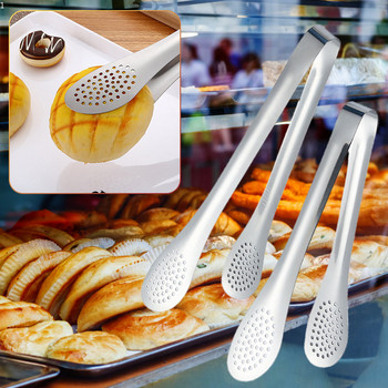 Πολυλειτουργικό κλιπ μπριζόλας μπάρμπεκιου Σαλάτα Ψωμί Σφιγκτήρα σερβιρίσματος φαγητού Εστιατόριο Φάκελος φρούτων Μπουφές Εργαλεία αρτοποιίας