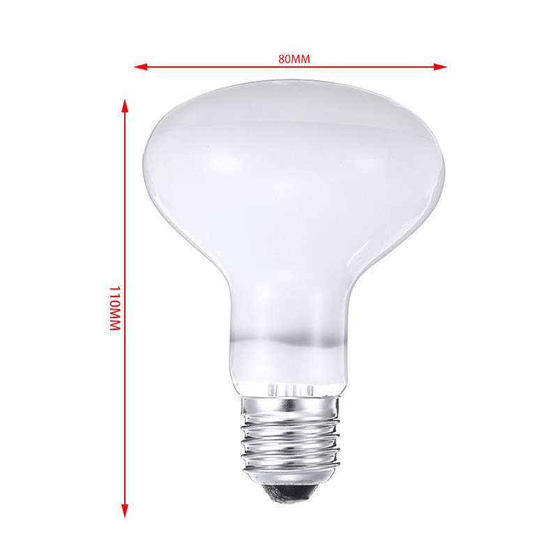 75/100W E27 UVA Lampă de încălzire pentru animale de companie Zi noapte Amfibieni Păsări Şarpe Se lasă la soare Bec Căldură Reptile Lumină Zi noapte Bec