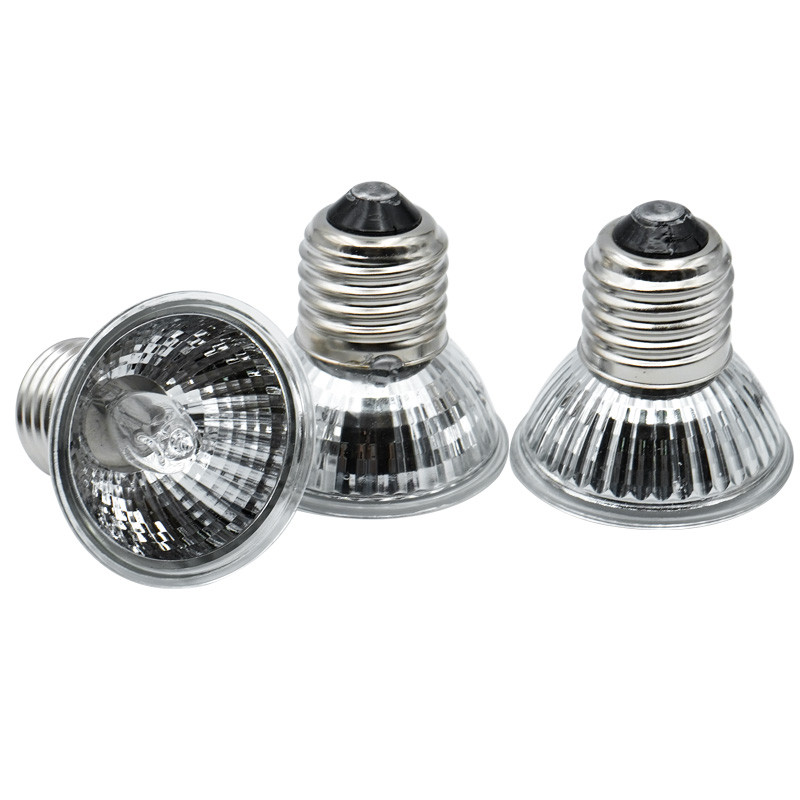 Lampă UVA pentru reptile 25/50/75W Mini broască țestoasă pentru animale de companie Bec cu lumină UV Lampă de încălzire Amfibieni șopârlă șarpe regulator de temperatură