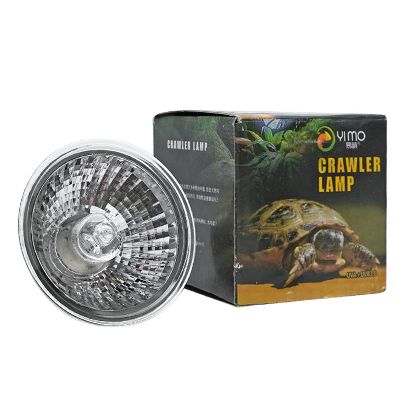 Lampă UVA pentru reptile 25/50/75W Mini broască țestoasă pentru animale de companie Bec cu lumină UV Lampă de încălzire Amfibieni șopârlă șarpe regulator de temperatură