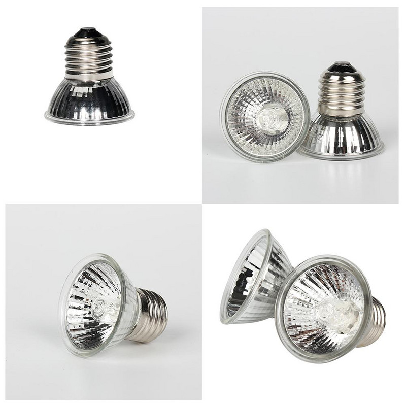 Vėžlys saulės nugaros lemputė viso spektro roplių kalcio driežas ultravioletinių spindulių šilumos lempos lemputė šviesos šildytuvas naminis roplys vėžlys brooder