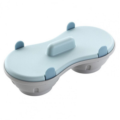 Cuptor cu microunde pentru braconaj dublu de ouă cu capac Coș de scurgere detașabil Rezistent la căldură PP Aragaz ouă poșat Aparat cu abur Gadget de bucătărie