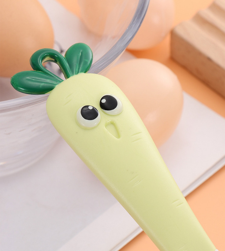 Virtuvinis silikoninis plaktuvas neslystantis mielas ropių kiaušinių plakiklis pieno putų plaktuvas Virtuvės indas virtuvės reikmenys silikoninis kiaušinių plakimo įrankis