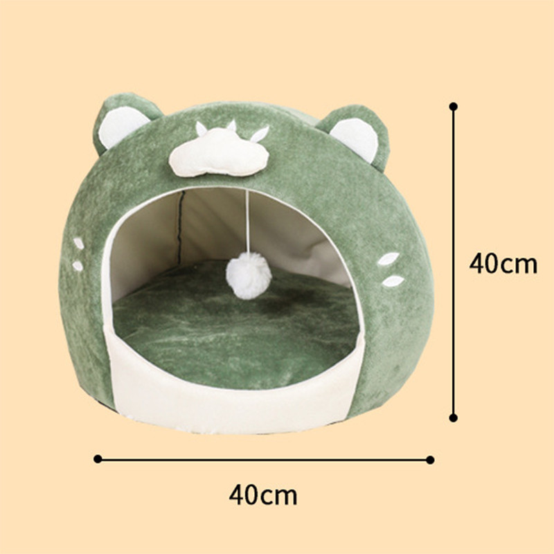 Sweet Cloud Pat pentru pisici Confort cald pentru pisoi Casă peșteră Coș pentru animale de companie Pernă de șezlong Cort pentru cățeluș Covoraș de pluș pentru pisici Pat pentru cuib