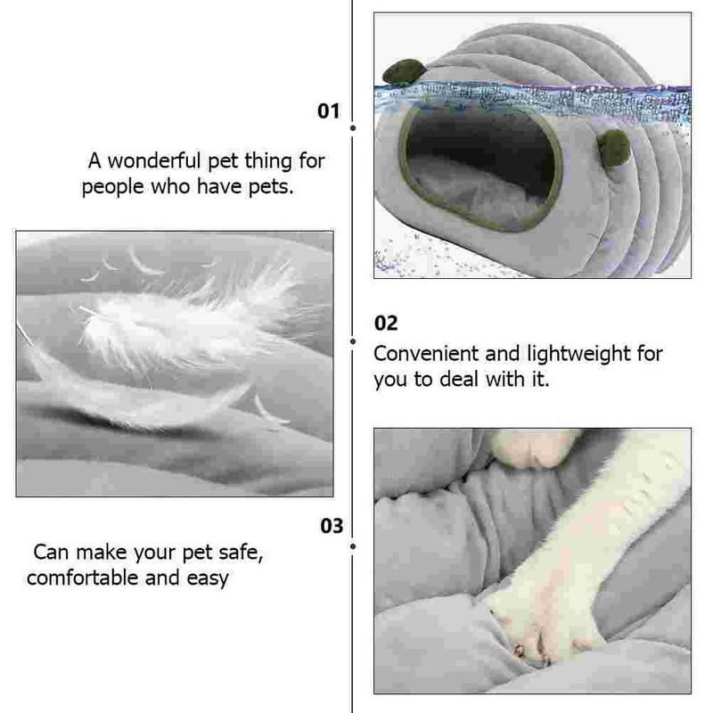 Mugav talvine lemmiklooma koopavoodi kassidele ja koertele – pehme magamispesa kassipoegadele ja kutsikatele