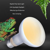 Lampă de încălzire cu lumină de zi UVA, 220V, reptile, broască țestoasă, lumină solară, 25W/50W/60W/75W/100W, bec de căldură pentru animale de companie pentru încălzitor de amfibieni