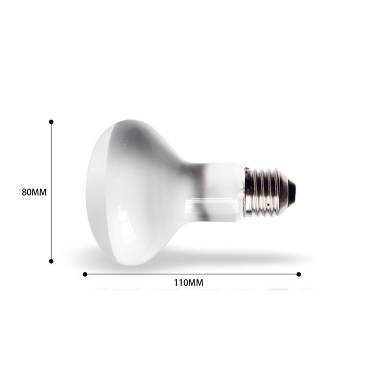 Lampă de încălzire cu lumină de zi UVA, 220V, reptile, broască țestoasă, lumină solară, 25W/50W/60W/75W/100W, bec de căldură pentru animale de companie pentru încălzitor de amfibieni