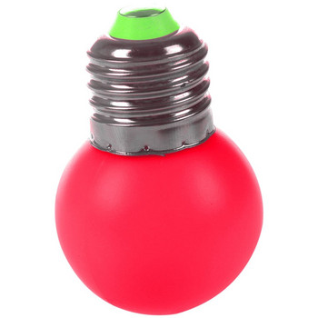 2X E27 LED топла червена крушка Пластмасова крушка (0,5 W мощност, червена)