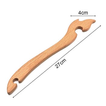 Аксесоари за фурна за издърпване на стелажи Решетка за фурна на дърва Инструмент за издърпване на дърпа Основен кухненски аксесоар