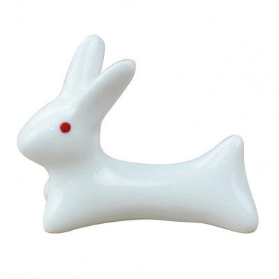 Patogus lazdelių laikiklis, nesibraižantis keraminių lazdelių likutis Pakartotinai naudojamas balto zuikio lazdelių laikiklio laikiklis