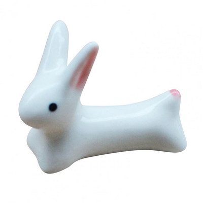 Patogus lazdelių laikiklis, nesibraižantis keraminių lazdelių likutis Pakartotinai naudojamas balto zuikio lazdelių laikiklio laikiklis