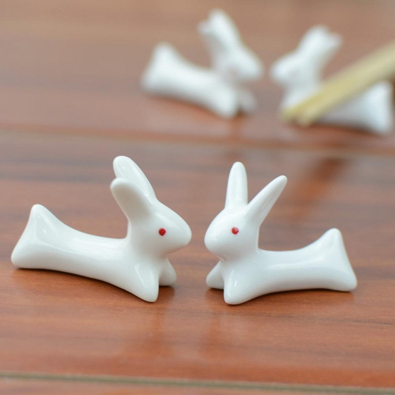 Patogus lazdelių laikiklis, nesibraižantis keraminių lazdelių likutis Pakartotinai naudojamas balto zuikio lazdelių laikiklio laikiklis