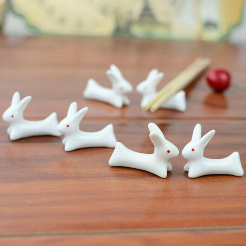 Patogus lazdelių laikiklis, nesibraižantis keraminių lazdelių likutis Pakartotinai naudojamas balto zuikio lazdelių laikiklio laikiklis