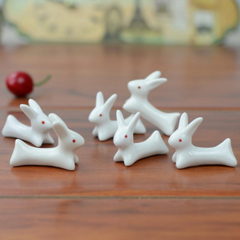 Patogus lazdelių laikiklis, nesibraižantis keraminių lazdelių likutis Pakartotinai naudojamas balto zuikio lazdelių laikiklio laikiklis