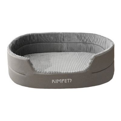 Πύκνωση κρεβατιού γάτας Αφαιρούμενα κατοικίδια Φωλιά τετράγωνο βελούδινο καναπέ ρείθρων Καλάθια για γάτες Μαξιλάρι χαλάκι για γάτες Home Προμήθειες κρεβατιού για γάτες Kattenmand