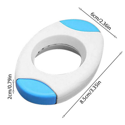 Instrument pentru tăiat ouă Foarfece pentru coajă de ou Dispozitiv pentru deschiderea ouă Dispozitiv de îndepărtare a coajelor de ou fiert pentru ouă fierte