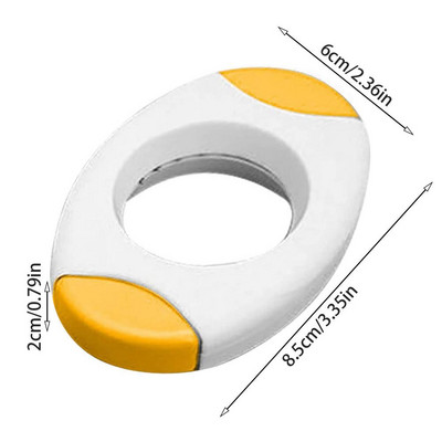 Instrument pentru tăiat ouă Foarfece pentru coajă de ou Dispozitiv pentru deschiderea ouă Dispozitiv de îndepărtare a coajelor de ou fiert pentru ouă fierte