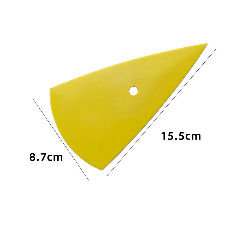 2 buc. Racletă de colț pentru contur, aplicator de ambalare a filmului de vinil, racletă triunghiulară ascuțită, autocolant pentru mașină, instrument de instalare pentru nuanțarea ferestrei
