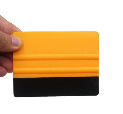 1 vnt Mėlynos raudonos geltonos valytuvo veltinio briaunos grandiklis Automobilių lipdukai Vinilo vyniojimo ir atspalvio įrankiai Pro plastiko minkšto vyniojimo mentelės įrankis